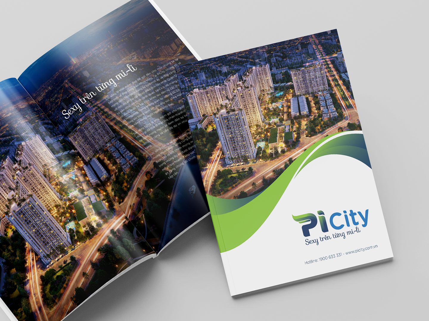 THIẾT KẾ BROCHURE - PI HOME - PiCity