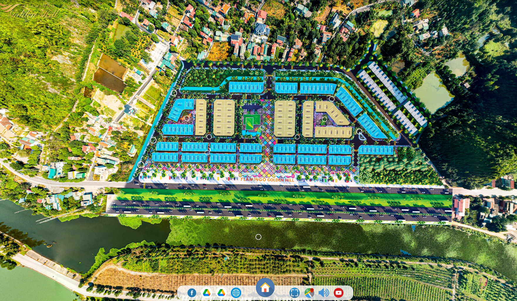 flamingo - golden hill - Hà Nam - Vr360max