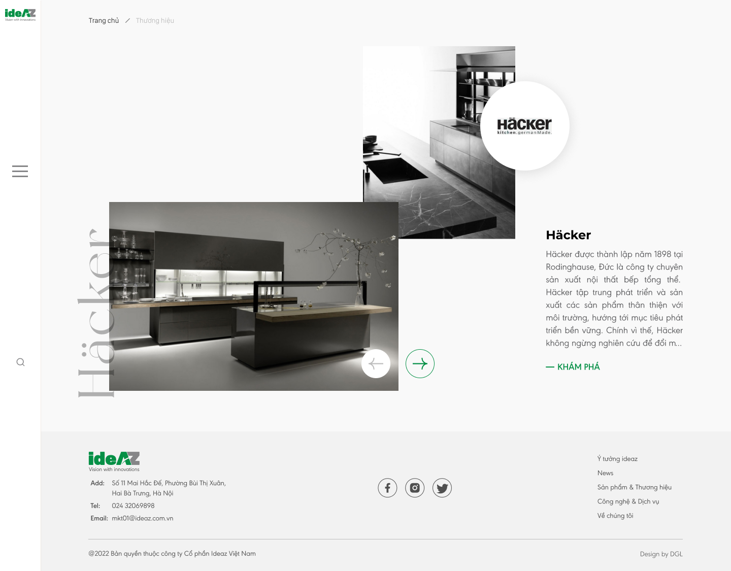 Thiết kế web _ Ideaz Vietnam JSC
