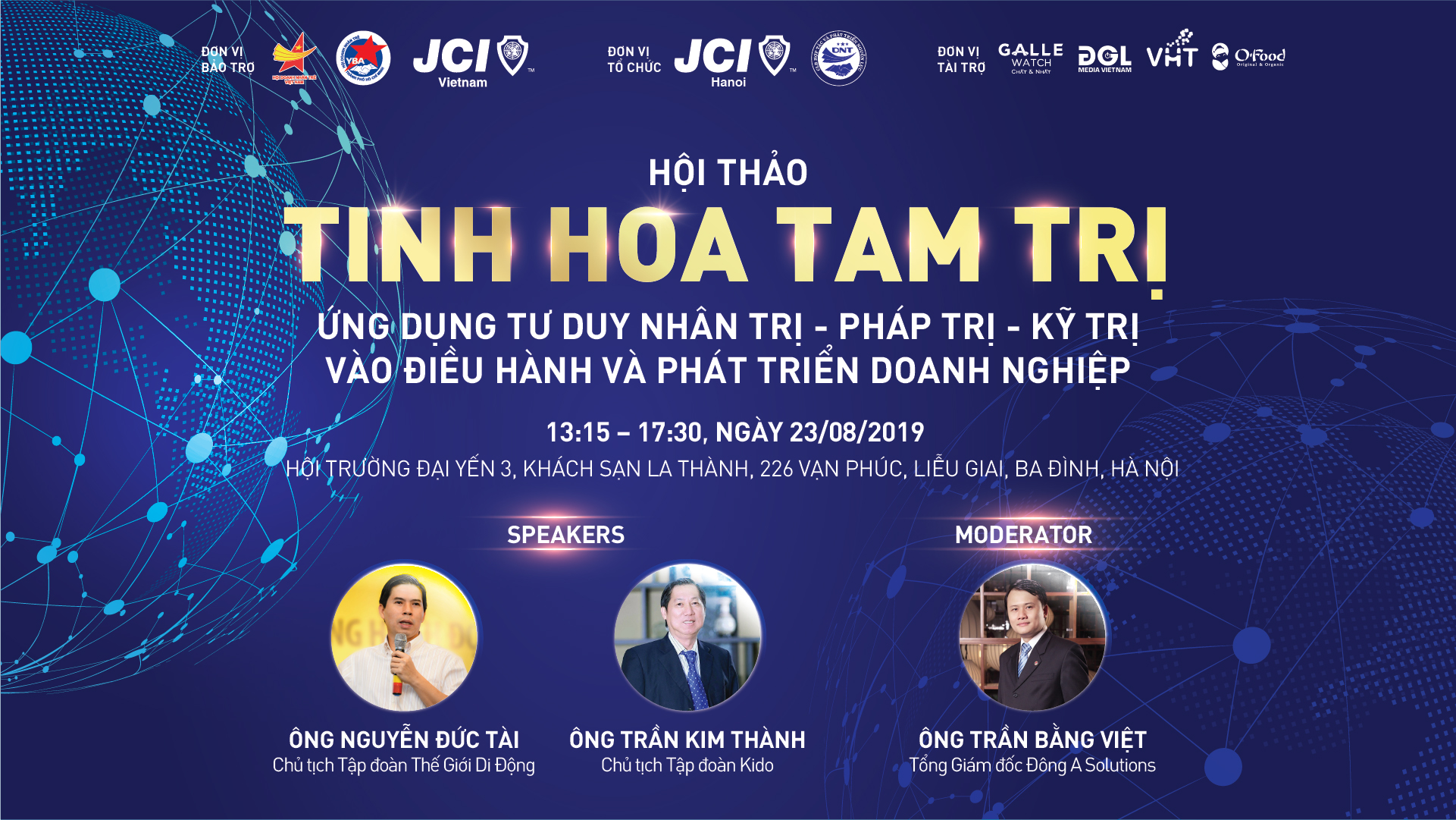 HỘI THẢO TINH HOA TAM TRỊ